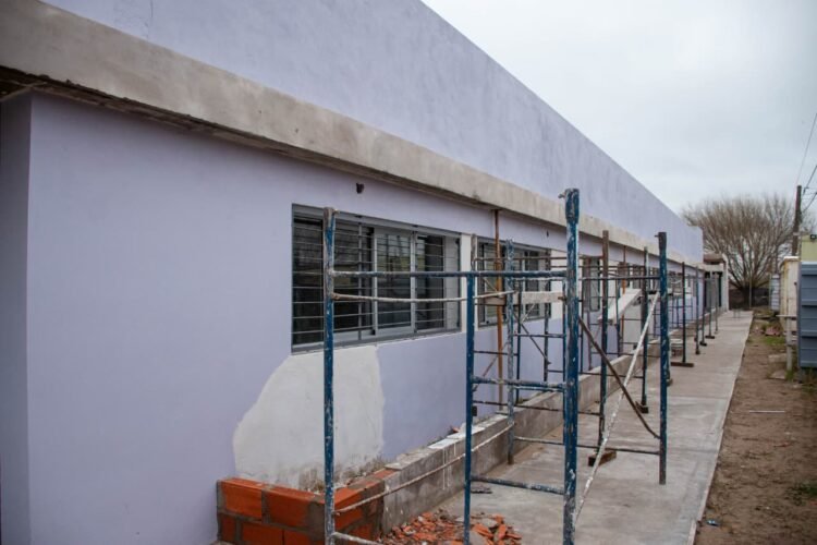 Avanza la obra del nuevo Centro de Atención Primaria de la Salud de Mar del Tuyú