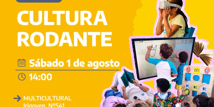Cultura Rodante llega a Mar de Ajó con juegos, arte y espectáculos para las infancias