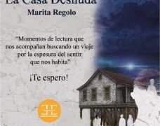 Marita Regolo presentará su libro “La Casa Desnuda” en Mar del Tuyú