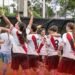 Candelaria Murillo convirtió un gol en la final del título internacional de River