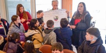 Estudiantes del Colegio Modelo conocieron por dentro el Palacio Municipal