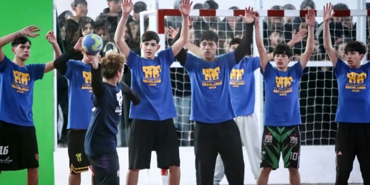 Se juegan las finales de handball de la 18ª edición de Olimpiadas Escolares
