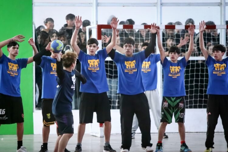Se juegan las finales de handball de la 18ª edición de Olimpiadas Escolares