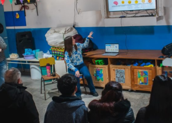 El ciclo “Se apagan las pantallas, se enciende la imaginación” llegó al Jardín 911 de Santa Teresita