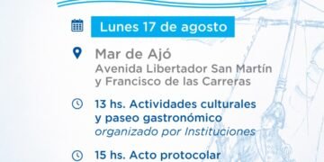 La Costa conmemorará el 176° aniversario del paso a la inmortalidad del General San Martín