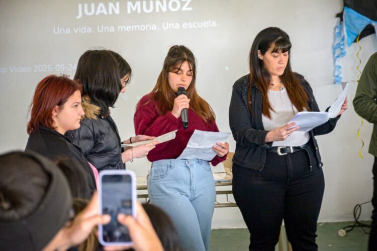 La Escuela Secundaria Nº 3 de San Clemente ya lleva el nombre de Juan Muñoz