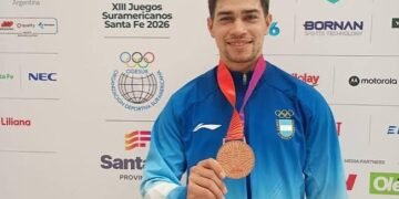 Lucas Vilar cerró los XIII Juegos Suramericanos con tres medallas: una de Plata y dos de Bronce