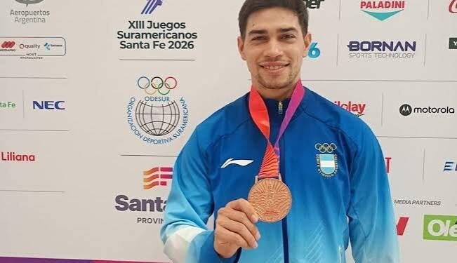 Lucas Vilar cerró los XIII Juegos Suramericanos con tres medallas: una de Plata y dos de Bronce