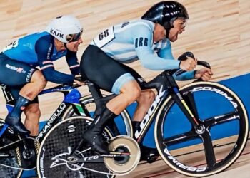 Lucas Vilar batió el récord argentino de velocidad y se ubicó entre los 16 mejores del Mundial de Ciclismo