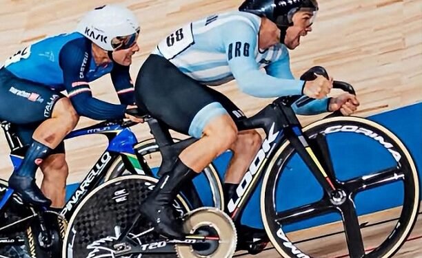 Lucas Vilar batió el récord argentino de velocidad y se ubicó entre los 16 mejores del Mundial de Ciclismo