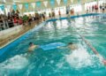 Las Olimpiadas Escolares completaron la quinta fecha con la jornada de natación y recreación