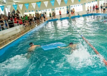 Las Olimpiadas Escolares completaron la quinta fecha con la jornada de natación y recreación