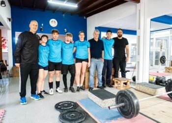 El profesor Horacio Anselmi brindó una charla y acompañó a deportistas del CEMAR