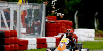 Dino Palmarochi ganó y tiene chances de pelear por el título metropolitano de karting