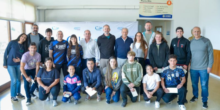 La Municipalidad de La Costa sostiene el acompañamiento a deportistas costeros